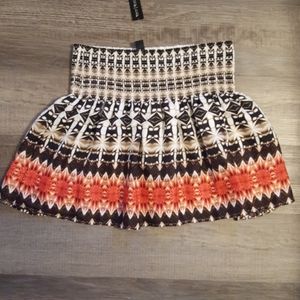 NWT White House Black Market multi skirt